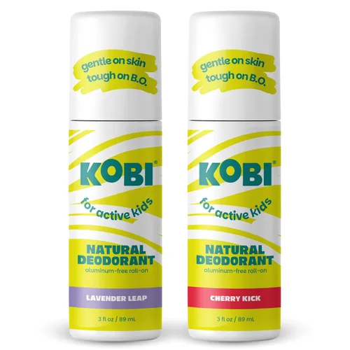 Miniatura 11 de Kobi Desodorante para Niños Activos, Adolescentes, Niños, Niñas - Natural, Sin Aluminio, Fuerza Deportiva - Giro de Lima