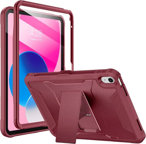Miniatura 21 de Funda Soke para iPad (A16) de 11ª generación de 11 pulgadas 2025, iPad de 10ª generación de 10.9 pulgadas 2022, con protector de pantalla