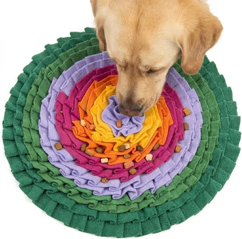 Miniatura 16 de PET ARENA Alfombrilla de olfateo para perros - Juguete de rompecabezas interactivo ajustable para razas grandes y pequeñas, alimentador lento