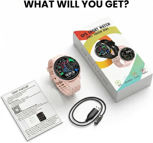 Miniatura 8 de Reloj inteligente para hombres y mujeres con GPS integrado, más de 100 modos deportivos con pantalla HD de 1.39 pulgadas, respuesta/hacer llamadas