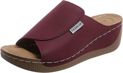 Miniatura 10 de Sandalias ortopédicas para mujer con soporte para el arco, cómodas sandalias ortopédicas de verano White