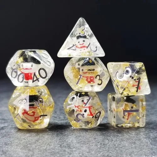 Miniatura 17 de Sage's Portal Familiars and Reagents - Juego de dados de resina para DND, juego de dados poliédricos para Dungeons and Dragons RPG de mesa TTRPG