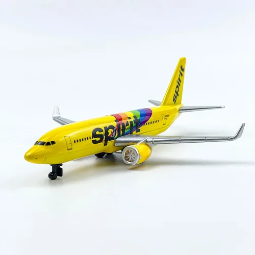 Miniatura 4 de AVIAMUSE Spirit modelo de avión, avión de librea arco iris, adecuado para colección y exhibición