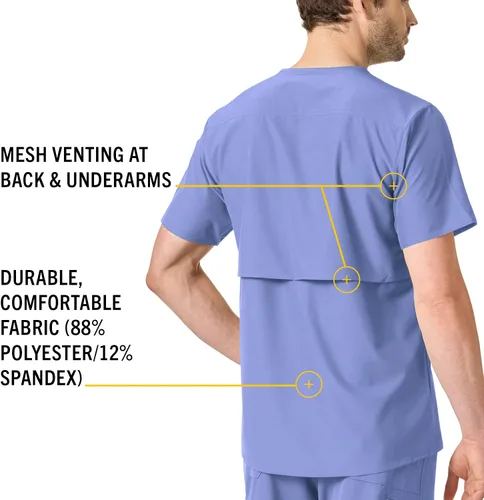 Miniatura 4 de Carhartt Top ajustado con cuello en V para hombre