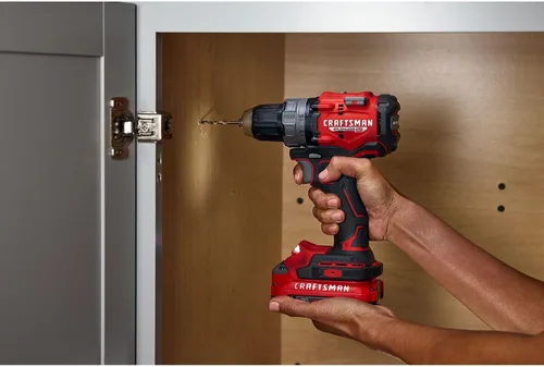 Miniatura 7 de CRAFTSMAN V20 Kit de taladro/destornillador de 1/2 pulgada con 2 baterías y cargador (CMCD725D2)