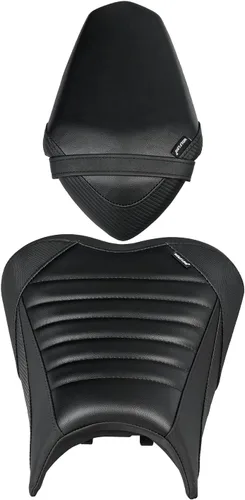 Miniatura 11 de Almohadilla de Asiento para Motocicleta Delantero Conductor Trasero Pasajero para Kawasaki Ninja400 Z400 2018 2019 2020 2021 2022 2023 2024 2025