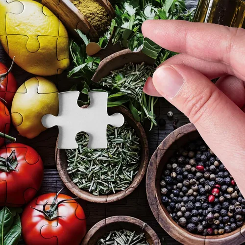 Miniatura 3 de Rompecabezas vintage de 1000 piezas para adultos, diseño retro de plantas frutales, rompecabezas estético imposible y difícil