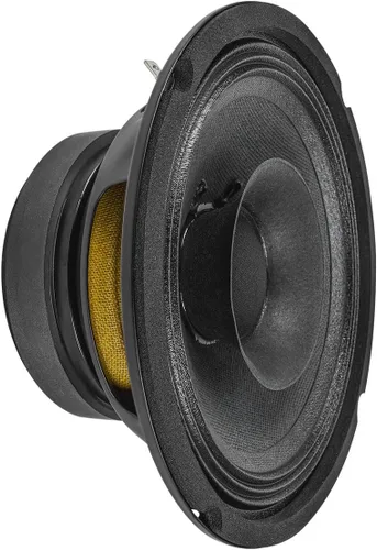 PRV AUDIO 6FR200 Altavoz de rango completo de 6 pulgadas, 8 ohmios, 200 vatios de potencia de programa continuo, 100 vatios de potencia RMS, 92.5