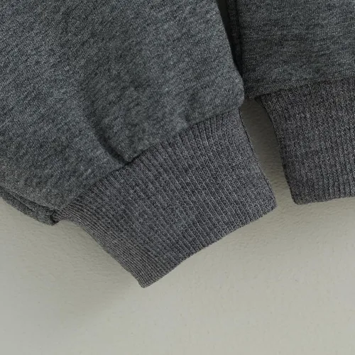 Miniatura 95 de BemeyourBBs Conjunto divertido de sudadera y pantalones de manga larga con letras divertidas para bebé niño y niño