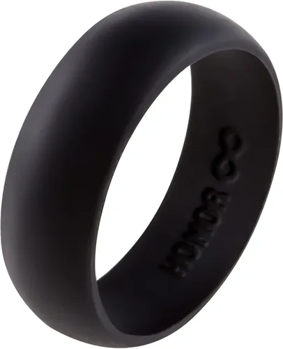 Miniatura 9 de Anillo de Eternidad Honor Anillo de Silicona para Hombre Banda de Boda