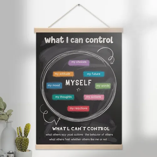 Miniatura 8 de HKDGVRTB Pósteres motivacionales de afirmaciones positivas, decoración de pared, arte inspirador de pared de oficina que se suma a grandes