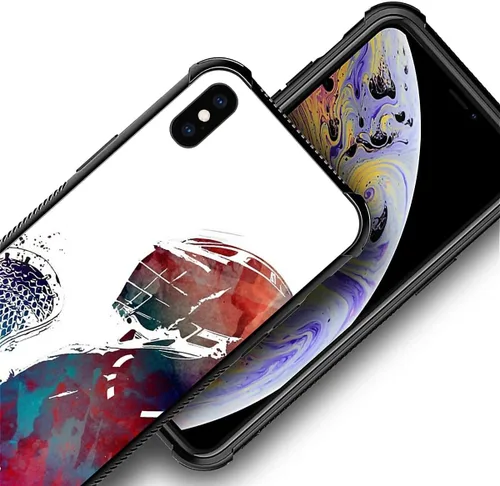 Miniatura 116 de Compatible con funda para iPhone 6 Plus/6s Plus,Bite Your Teeth Diseño de patrón asombroso, funda trasera dura de PC anti-arañazos y a prueba
