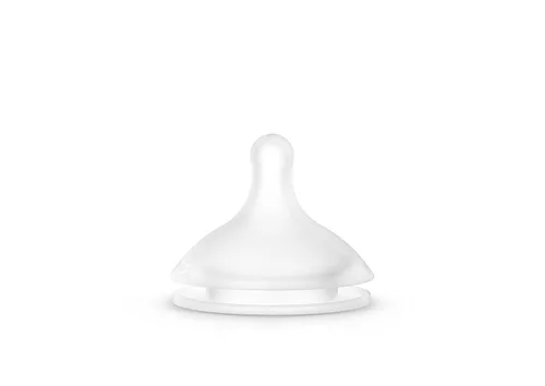 Suavinex Bonhomia Color Essence SX PRO - Pezón de silicona fisiológica, paquete de 2 pezones, 6 meses, flujo rápido