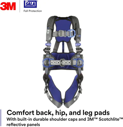 Miniatura 10 de DBI-SALA Arnés de seguridad para escalada/posicionamiento de distribución de peso de construcción 3M Comfort