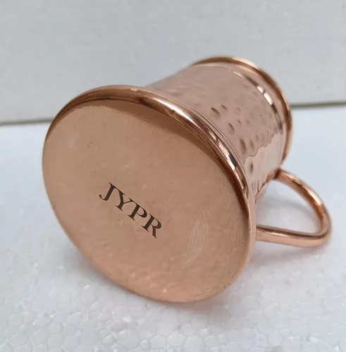 Miniatura 4 de Taza de Cobre Moscow Mule Martillada Taza de Cobre 100% Puro Hecha a Mano Jarra de Cerveza Grande de 22 Oz Mantiene las Bebidas Frías por Más