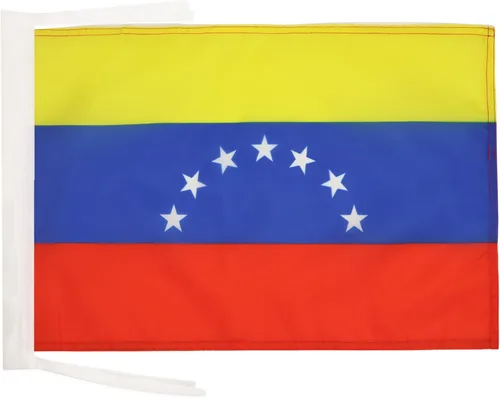 Miniatura 1177 de Bandera de México AZ FLAG, 45.7 x 30.5 cm, con cordones - Pequeñas banderas mexicanas de 30 x 45 cm - Bandera de 45.7 x 30.5 cm