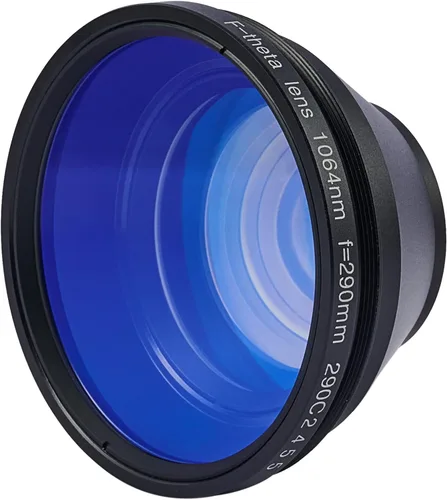 Miniatura 8 de OMTech Lente F Theta para grabadores láser de fibra, lente de escaneo óptico de repuesto de 11.811 x 11.811 in para máquinas de grabado de marcado