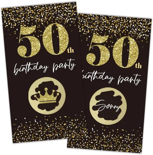 Miniatura 18 de REWIDPARTY Tarjetas de juego para rascar para fiesta de cumpleaños número 50 de oro blanco (32 unidades) tarjetas de rascar para fiesta de 115B