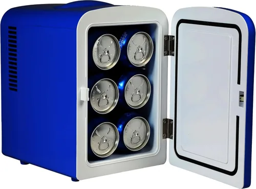 Miniatura 6 de CURTIS - Mininevera de Pepsi de 6 latas, AZUL, 4 litros