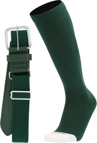 Miniatura 15 de MadSportsStuff - Combo de calcetines y cinturón de sóftbol o béisbol, tallas profesionales para jóvenes y adultos