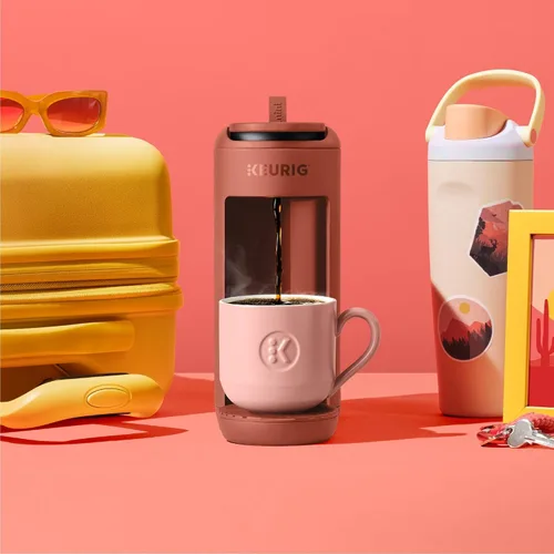 Miniatura 11 de Keurig K-Mini Mate Cafetera de Una Sola Porción – Ultracompacta de 4" de Ancho, Compatible con Taza de Viaje, Regalo Ideal para Fiestas para Piedras