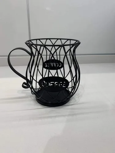 Miniatura 4 de KiaoTime Cesto de almacenamiento para cápsulas de café, organizador de cápsulas de café expreso, organizador de cocina, soportes de almacenamiento