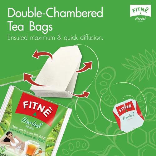 Miniatura 9 de FITNÈ Té verde a base de hierbas miel limón con infusión de Garcinia Senna suave desintoxicación limpia alto antioxidante sin calorías edulcorante