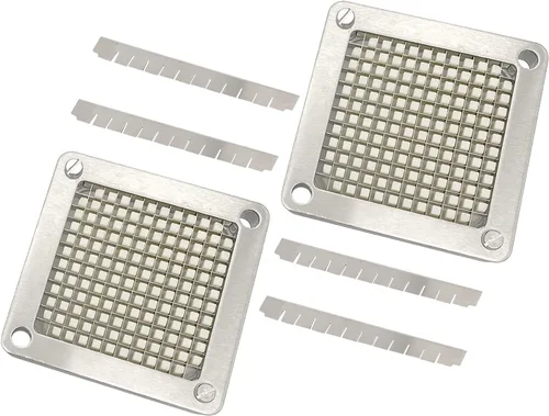Miniatura 9 de Cuchilla de repuesto de 1/4 pulgadas, hoja de acero inoxidable 440C para cortador de frutas y verduras comerciales, hoja intercambiable y juego