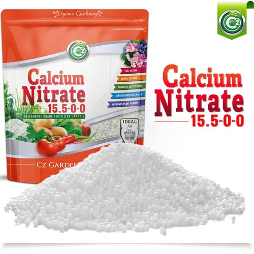 Miniatura 8 de Fertilizante de Nitrato de Calcio 15.5-0-0 - Hecho en EE.UU. - Alimento Vegetal Grado Invernadero de 5 Libras para Hidroponía, Plantas y Jardines