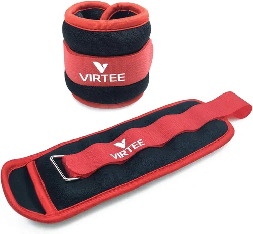 Pesas de tobillo/muñeca para mujeres, hombres, niños – Juego de pesas para piernas de brazo con correa ajustable – correr, trotar, gimnasia, terapia