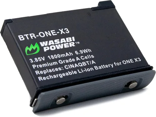 Miniatura 4 de Wasabi Power Batería (paquete de 2) y cargador dual para Insta360 X3