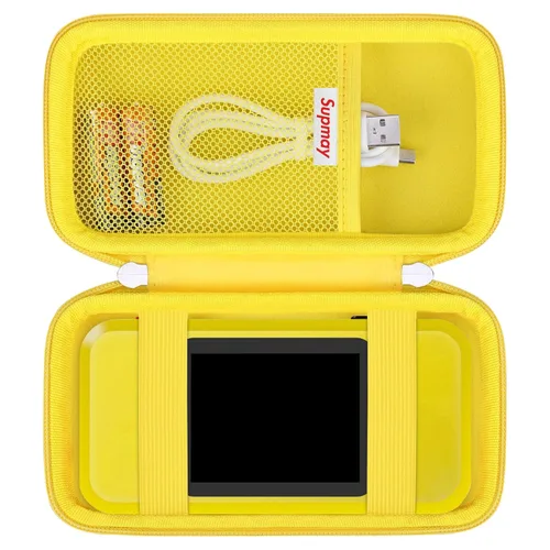 Miniatura 9 de Supmay Funda de viaje rígida para consola de juegos de mano My Arcade Galaga Pocket Player, sistema de videojuegos portátil, funda de protección
