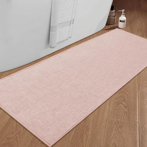 Miniatura 76 de chakme Alfombras de Baño 24x17, Alfombra de Baño Ultra Delgada Antideslizante Pequeña de Secado Rápido Absorbente para Piso de Baño