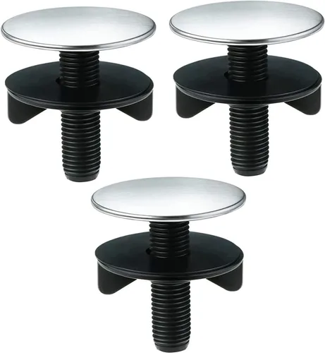 Paquete de 3 cubiertas para agujeros para fregadero, cubierta para orificio del grifo, cubierta para tapón de placa de orificio del grifo,