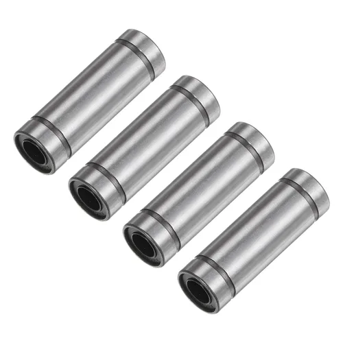 Miniatura 17 de uxcell 12 rodamientos lineales de bolas LM6UU, diámetro de diámetro de 0.236 in, diámetro exterior de 0.472 in, longitud de 0.748 in, rodamiento