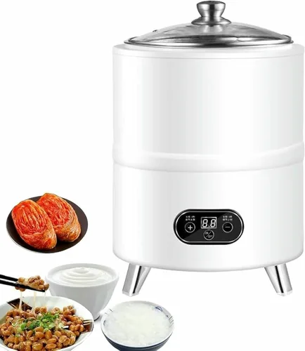 Fabricante comercial de yogur, máquina automática de fermentación de yogur, fermentador eléctrico para vinagre de frutas, yogur, natto, vino de