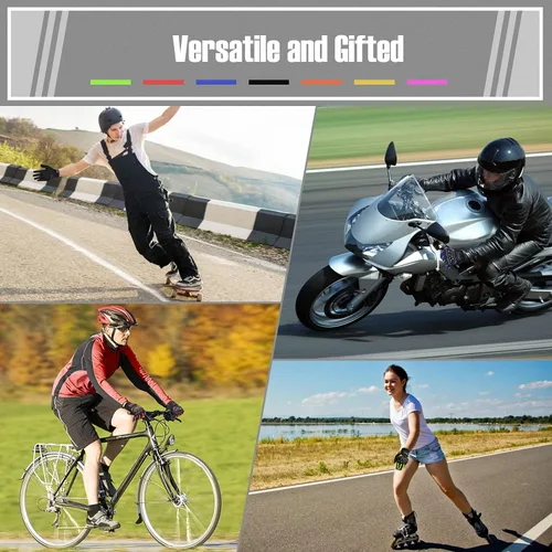 Miniatura 6 de COFIT Guantes de motocicleta transpirables, guantes de motocicleta compatibles con pantalla táctil antideslizantes con buen agarre, protección