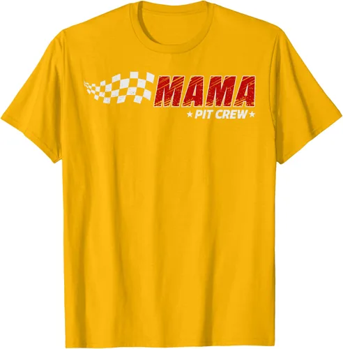 Miniatura 55 de Mama Pit Crew Race Car Birthday Family Matching Pit Crew Camiseta