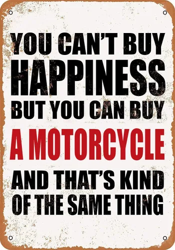 Miniatura 14 de Accesorios para Bicicleta de Tierra, Carteles de Hojalata para Bicicleta de Tierra, Regalos de Motocicleta, Decoraciones para Fiestas de Cumpleaños