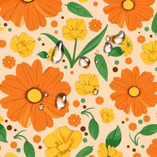 Miniatura 7 de Papel tapiz floral vintage para despegar y pegar, flores amarillas brillantes, autoadhesivas, removibles, adhesivos de pared para gabinetes