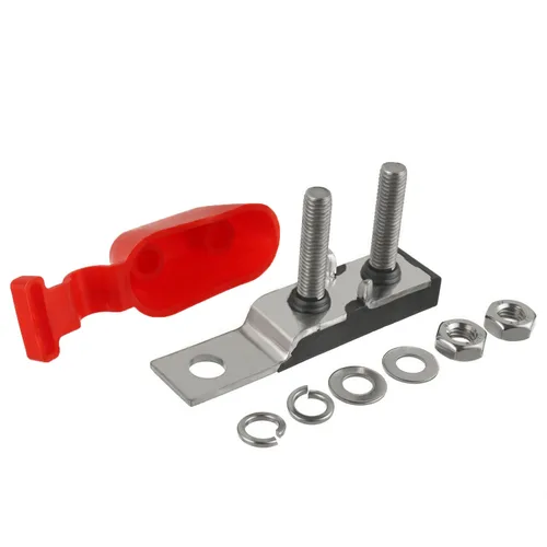 Miniatura 2 de BOJACK Bloque de fusibles terminal dual 30-300 AMP Fusible de batería clasificado marino MRBF portafusibles