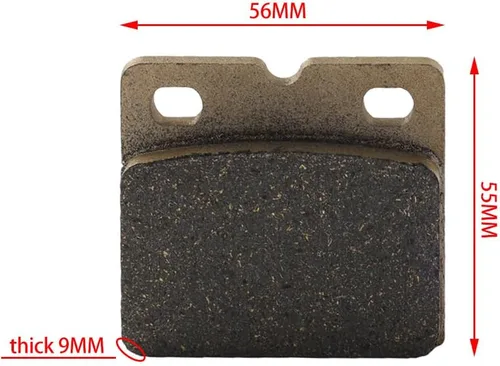 Miniatura 4 de FSFY Pastilla De Freno Trasera FA018 Fibra De Latón Para AMERICAN SUSPENSIÓN PINZA, Para BMW K 75, Para DUCATI 250/350/450 Desmo, Para HOREX