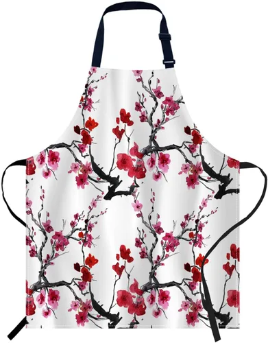 Miniatura 13 de oFloral Delantal de teoría de la ciencia de la biología unisex ajustable, delantal para cocinar, cocinero, mujeres y hombres, delantales para cocina