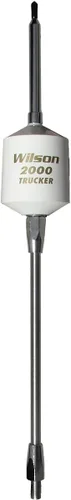 Wilson 305-497 Serie T2000 Antena móvil negra para camionero CB con eje de 10 pulgadas Látigo de acero de 49 pulgadas 3500 vatios AM | Antena de