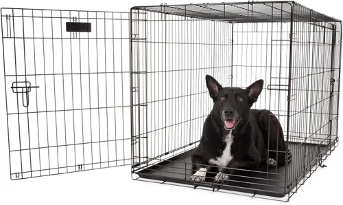 Miniatura 3 de Jaula grande con doble abertura Precision Pet, negra, Negro