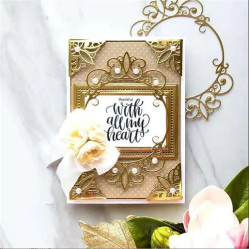 Miniatura 11 de Troqueles para álbumes de recortes, troqueles de corte de metal de cumpleaños para hacer tarjetas, plantilla de papel para manualidades, plantillas