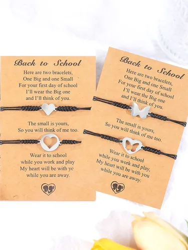 Miniatura 6 de choice of all Pulseras de madre e hija a juego para mujeres, pulseras de mamá y yo de menos de 5 dólares, artículos de joyería para mujer