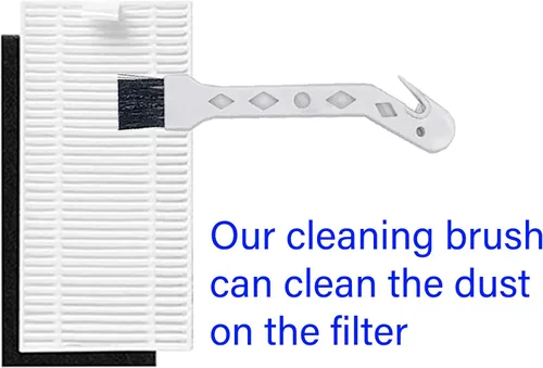 Miniatura 8 de SmartClean 2000 Kit de accesorios para Ionvac SmartClean 2000 Robot Vacuum piezas de repuesto