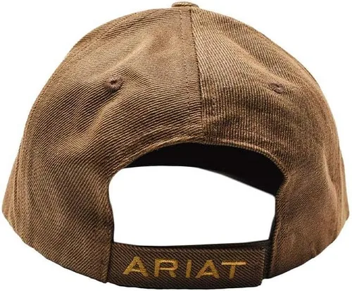 Miniatura 6 de ARIAT Logotipo de esquina de aceite completo para hombre, talla única, marrón, Marrón