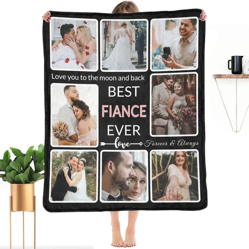 Miniatura 28 de Regalos para Tías Manta Personalizada con Foto, Haz una Manta Personalizada para Tías con Imagen Recuerdos Personalizados Souvenir Manta de Las